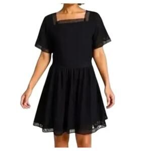 NWT ABERCROMBIE & FITCH DROP WAIST DRESS SZ LARGE